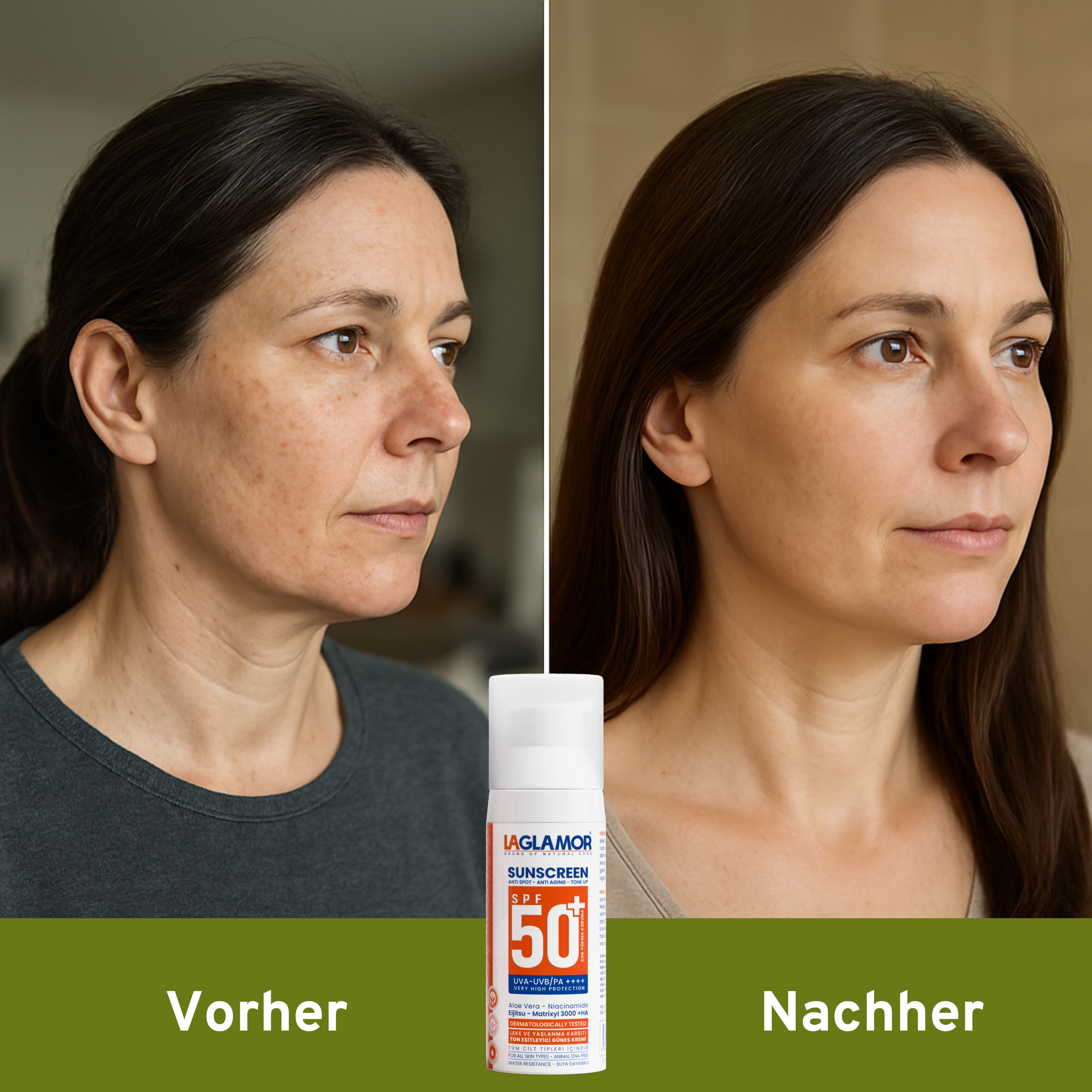 LAGLAMOR® Anti-Aging/Anti-Flecken-Creme mit SFP 50+ - 50ml