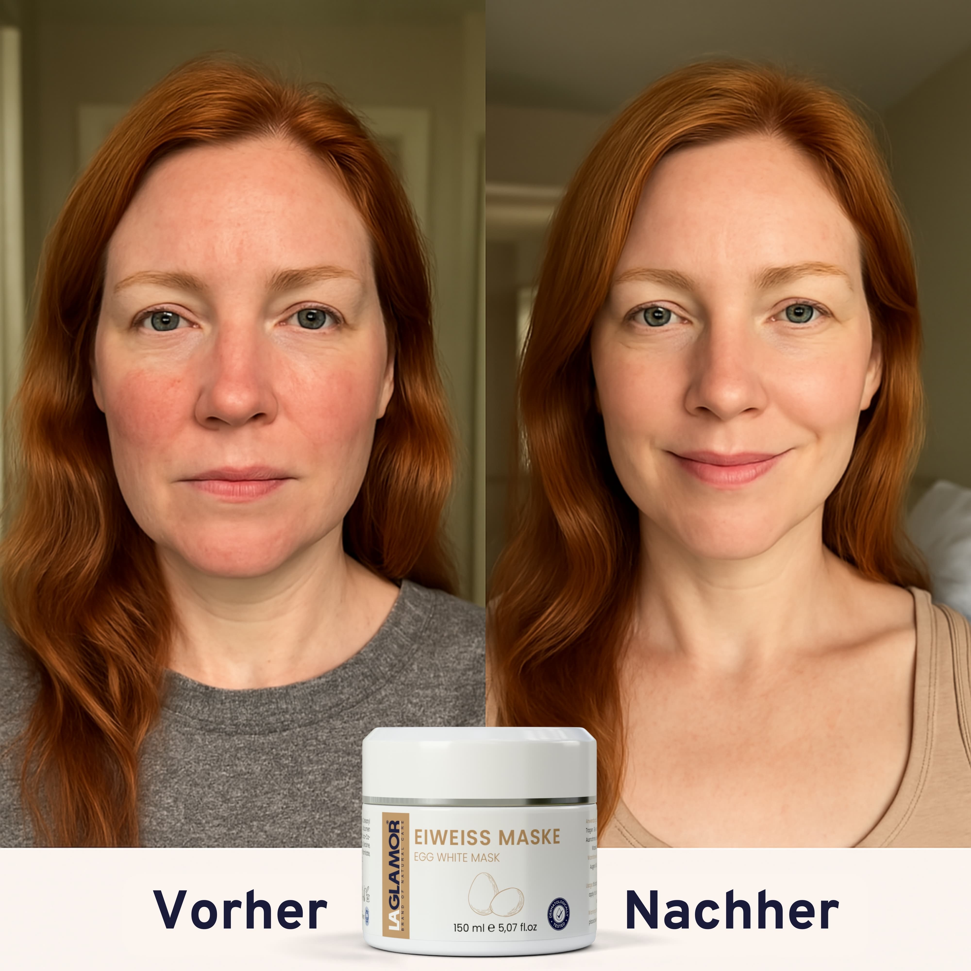LAGLAMOR® Eiweiß Maske Premium - 150ml