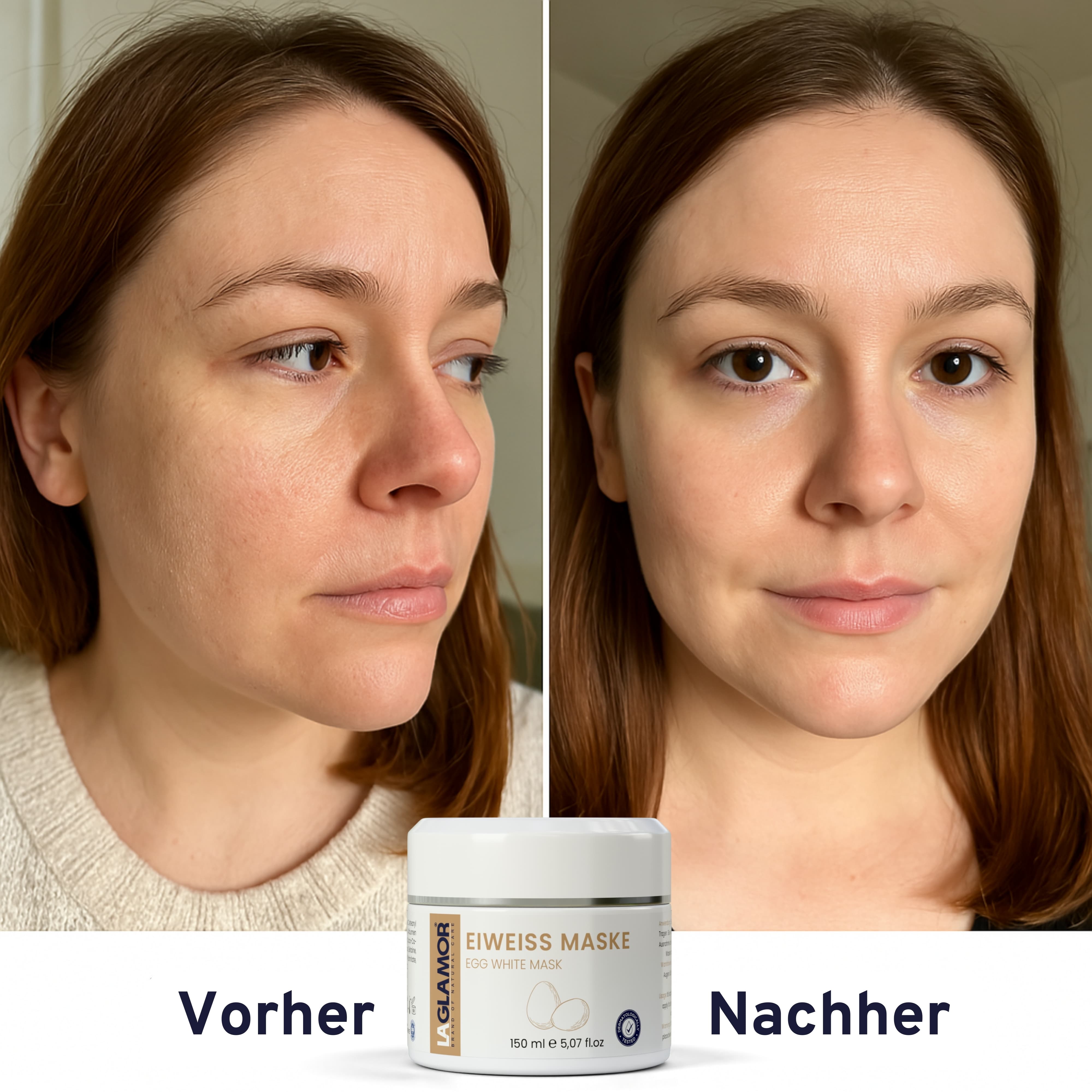 LAGLAMOR® Eiweiß Maske Premium - 150ml