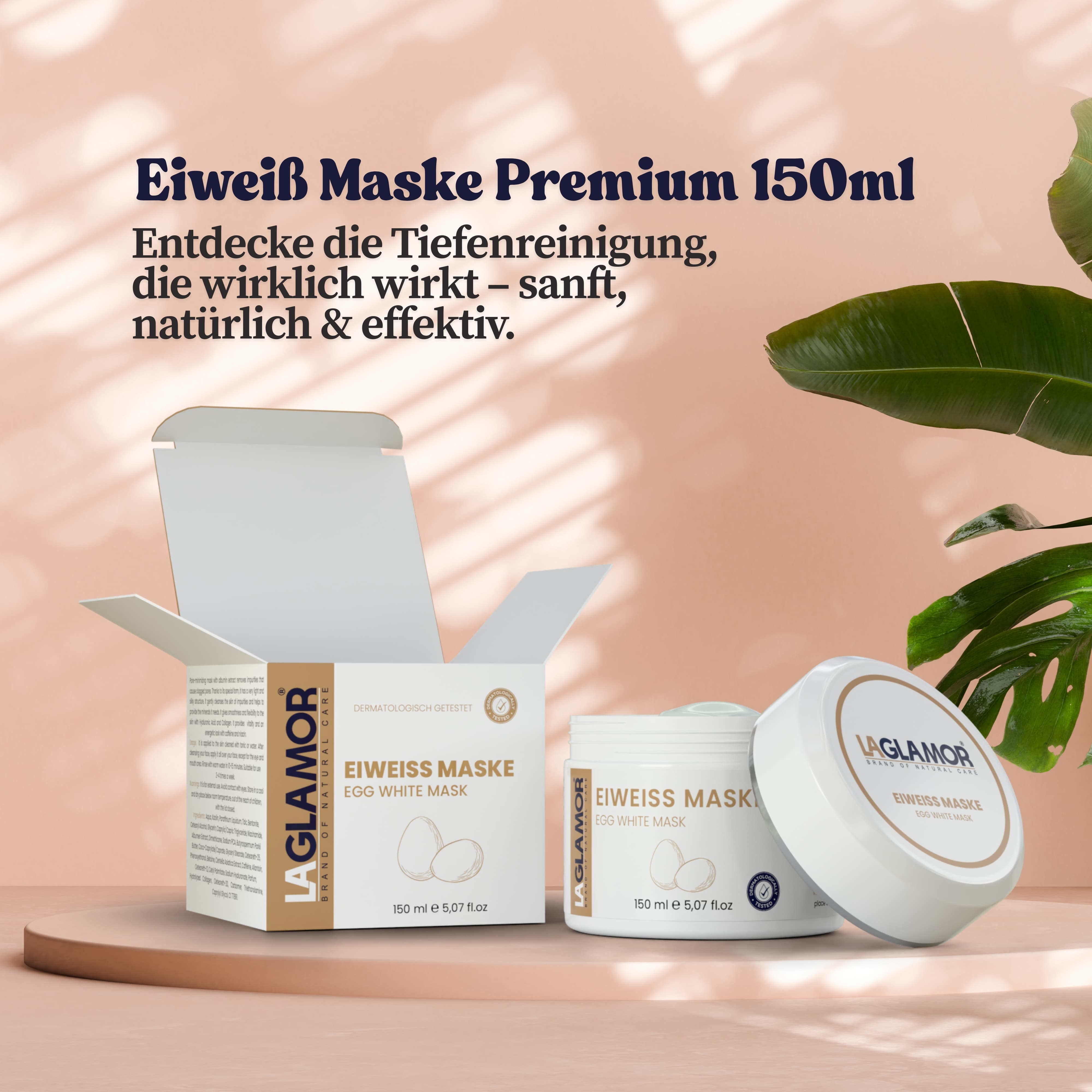 LAGLAMOR® Eiweiß Maske Premium - 150ml
