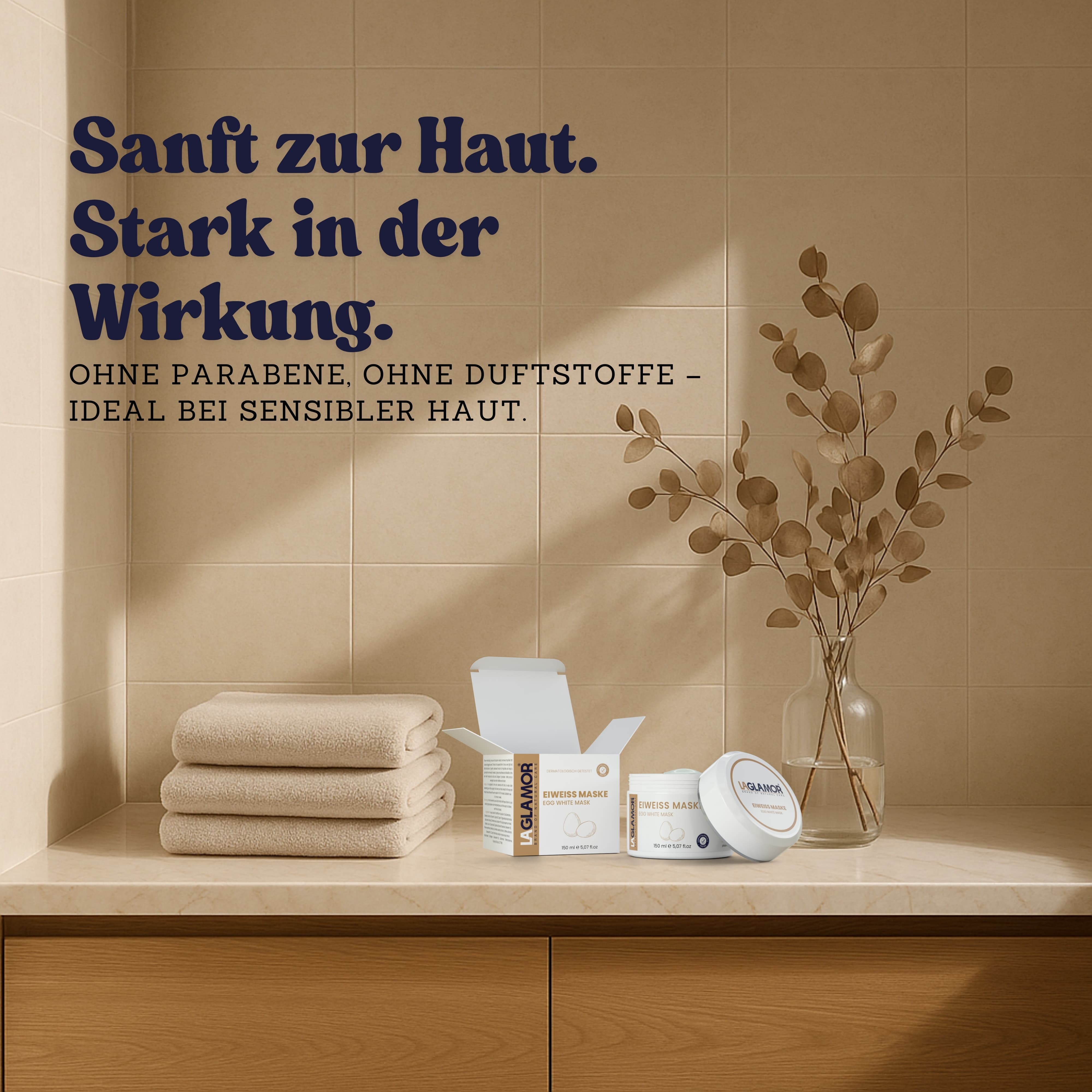 LAGLAMOR® Eiweiß Maske Premium - 150ml