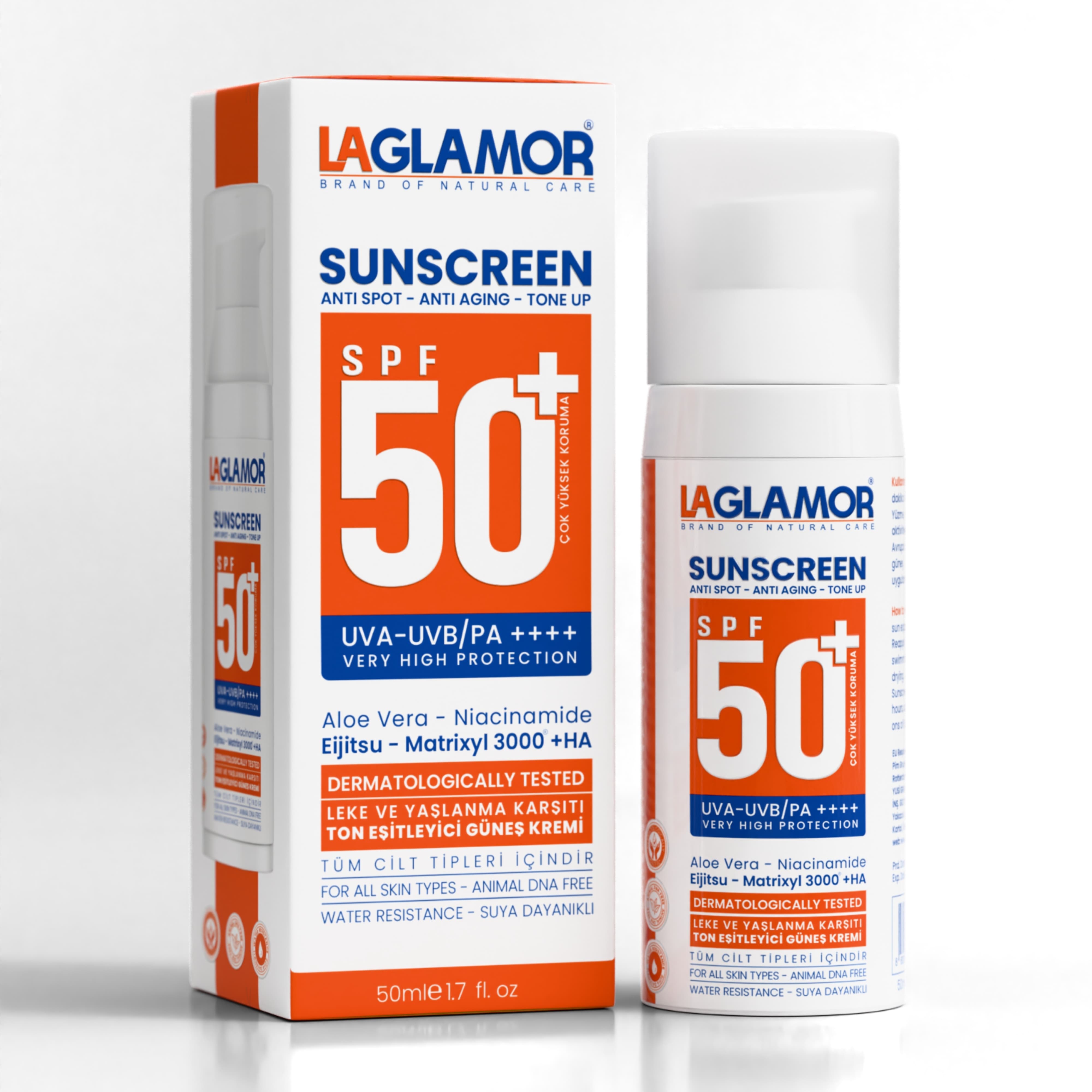 LAGLAMOR® Anti-Aging/Anti-Flecken-Creme mit SFP 50+ - 50ml