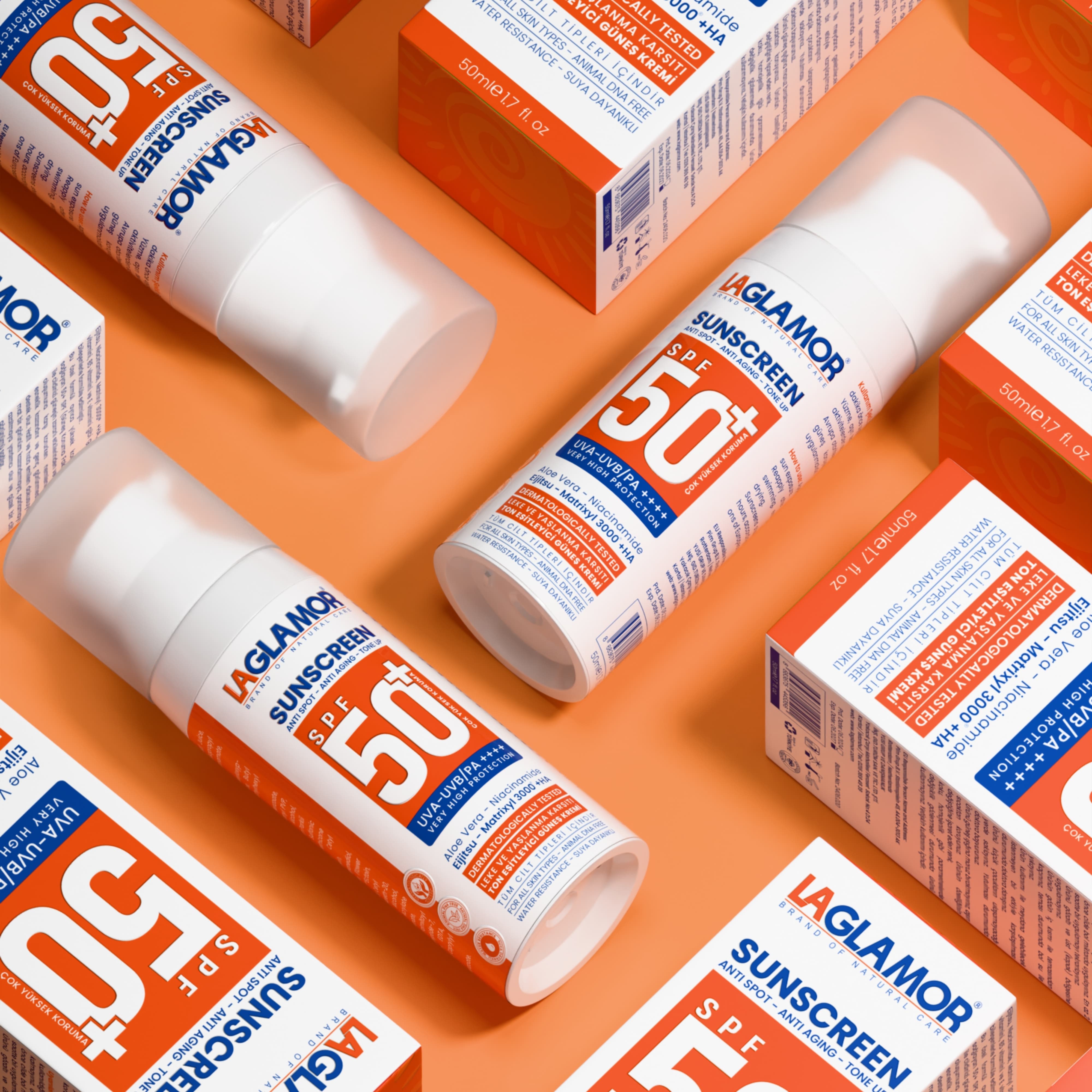 LAGLAMOR® Anti-Aging/Anti-Flecken-Creme mit SFP 50+ - 50ml